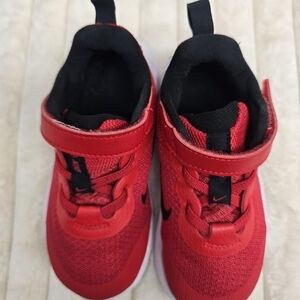 Kids Red Athletic Sneakers - Nike
